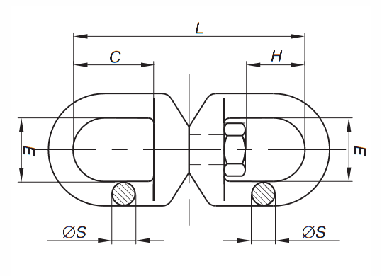Вертлюг петля - петля Вертлюг петля - петля