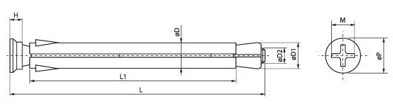 рамный дюбель чертеж рамный дюбель чертеж